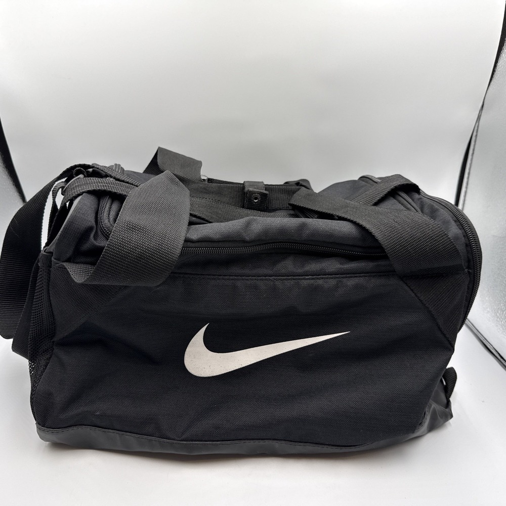 Nike Brasilia Training Duffel Bag Black Small Gym Travel Sport Bag BA5957-010